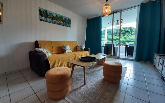 Appartement le Marin mit Meerblick