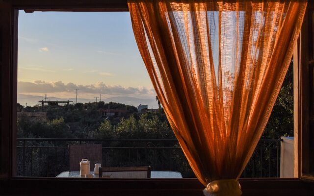 Charming seaview villa amid the olive groves