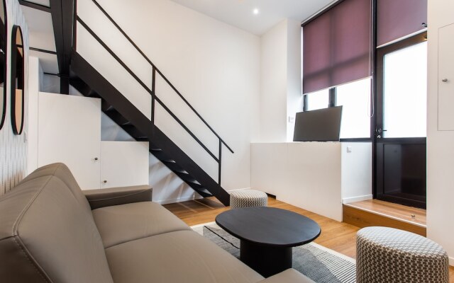 Luxury loft in paris