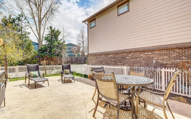 Stunning Home Patio Entertainment Space