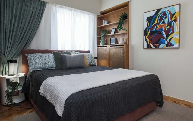 Neos Kosmos Gem w Acropolis View Balcony