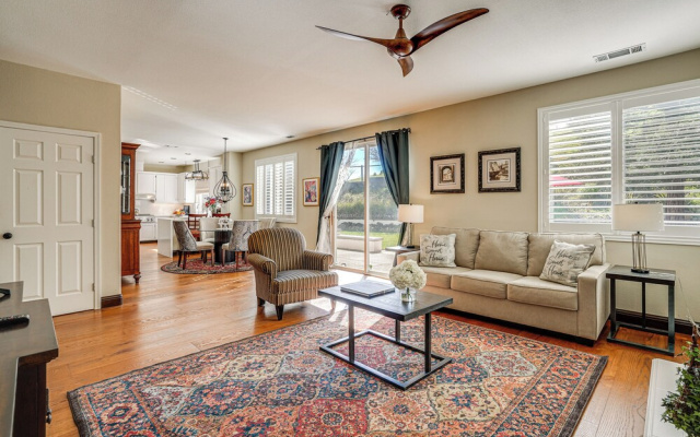 Fairfield Wine Country Getaway w/ Backyard Oasis!