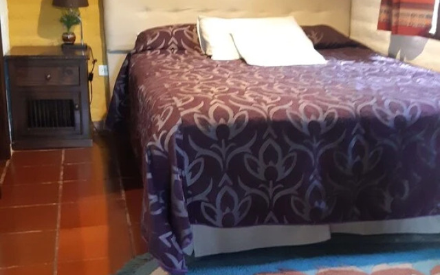 Yellow guest house