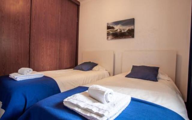 Ocean, Pines and Mountain