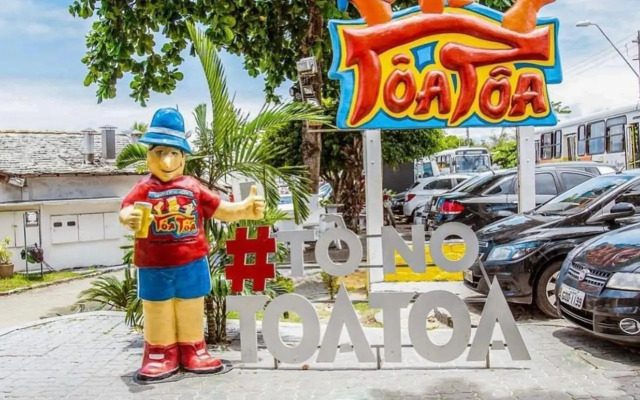 Condominio Villa Aurora, 250m da Praia de Taperapuam!