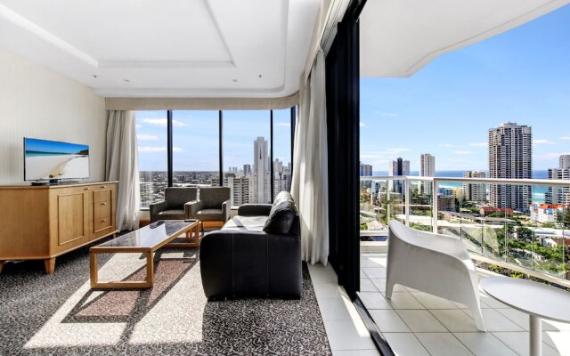 Gold Tower Private Level One Bedroom Apartment