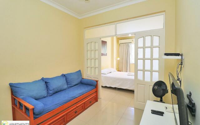 Studio confortavel para 4 pessoas em Copacabana