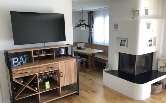 Renovated 3 Rooms Apartment in Ruschein Near Laax