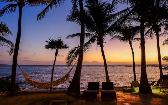 Beachfront W Private Staff in Gated Community
