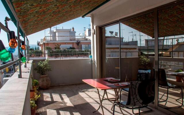 5th floor apartment with balcony