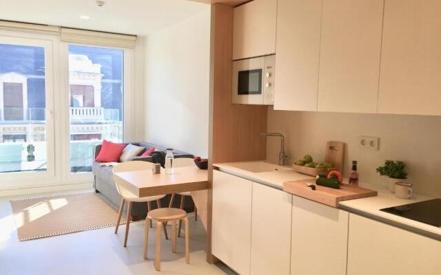 Inside Bilbao Apartments