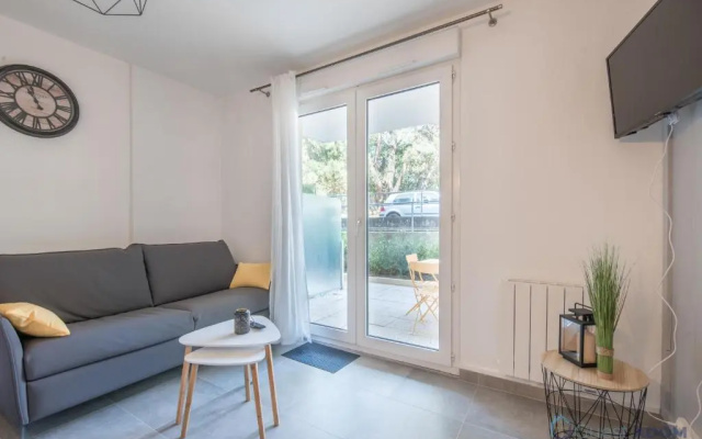 Appartement plein centre à 100m de la plage