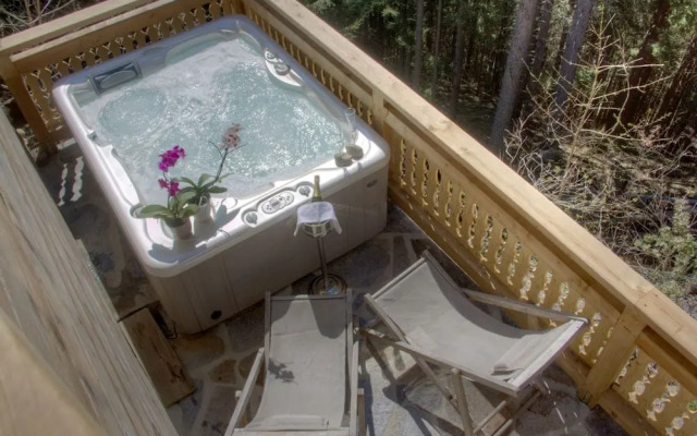Hôtel Les Chalets de Philippe avec Jacuzzis privatifs
