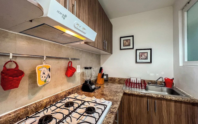 Poliforum Modern 2BR Modern Apartment