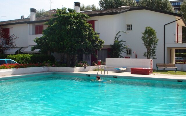 Villa in Front of the Pedestrian Area With Pool