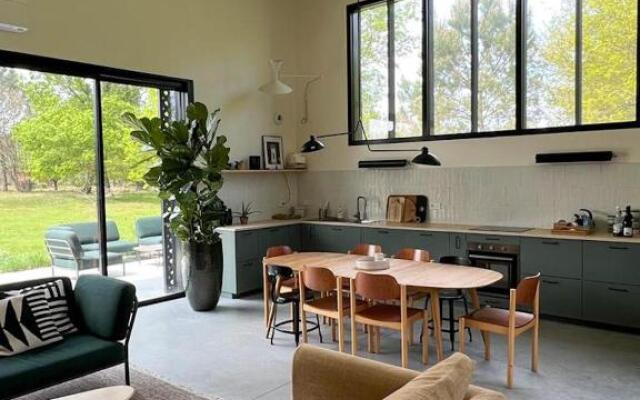 La Maison dans l'Airial, maison d'architecte en pleine nature