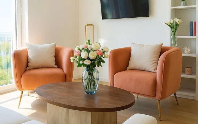 Sea View Apartment Rijeka-free Parking-6 People