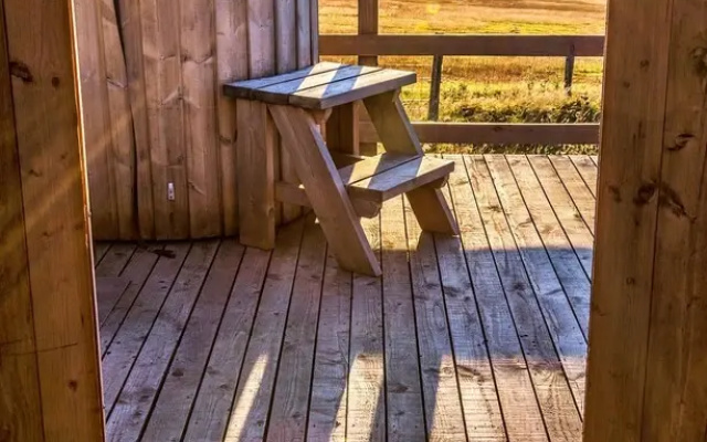 Chalet With Gleneagles Views, hot Tub, No Deposit