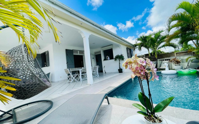 Villa Tropical Paradise avec piscine, 4 chambres