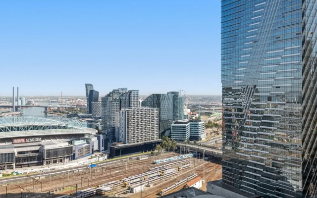 Melbourne CBD 2bed With Gym, Sauna & Pool Access