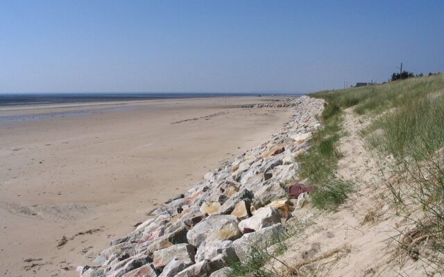 Modern Holiday Home In Denneville with Garden