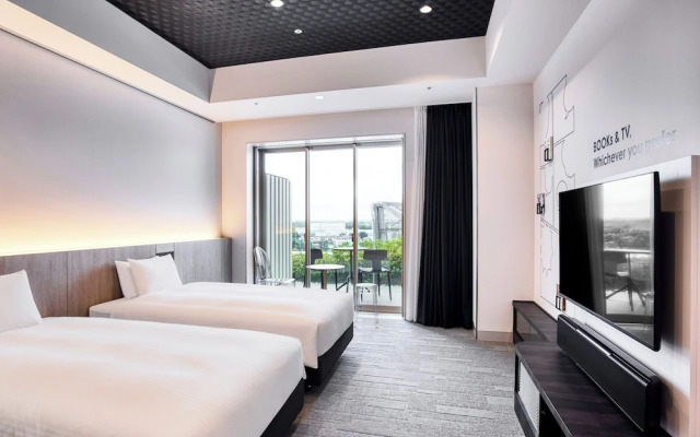 IN THE LIBRARY hotel and books TOKOROZAWA