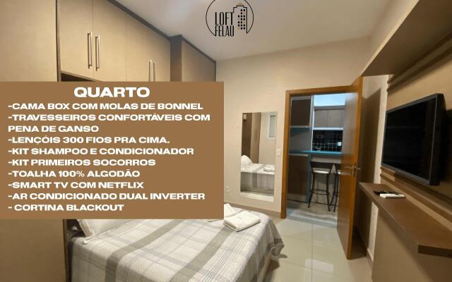 Apartamento com piscina e academia
