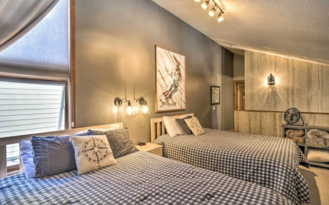 Ski-in/ski-out Granby Ranch Retreat w/ Mtn View!