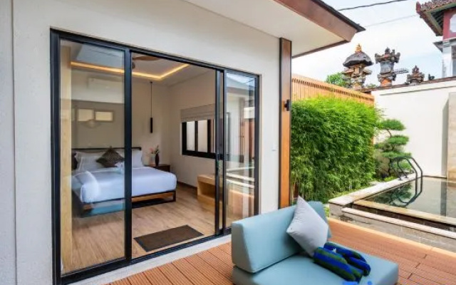 Oasis Residences Sanur – Family-Friendly 3-BR Villa with Private Pool & Garden – Guest Rooms – Denpasar