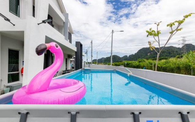 Pool Villa 3 | Karaoke BBQ | Near Lost World by i Homes – Pool – Ipoh