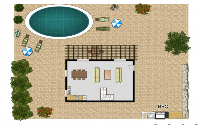 Beach villa Aetos kaminaki Nissaki
