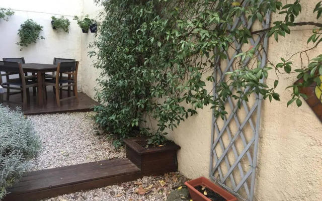 Romantic house - entrance to the medieval castle