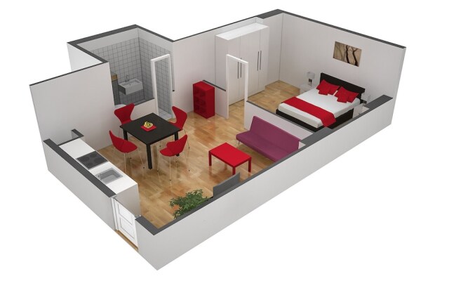 ZH Keita - Stauffacher Hitrental Apartment