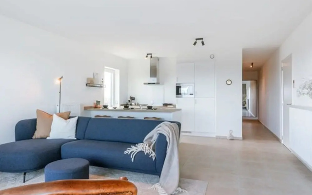Apartment With View of the Port of Zeebrugge