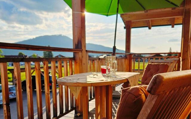 Apartment with sauna and panoramic view in Inzell