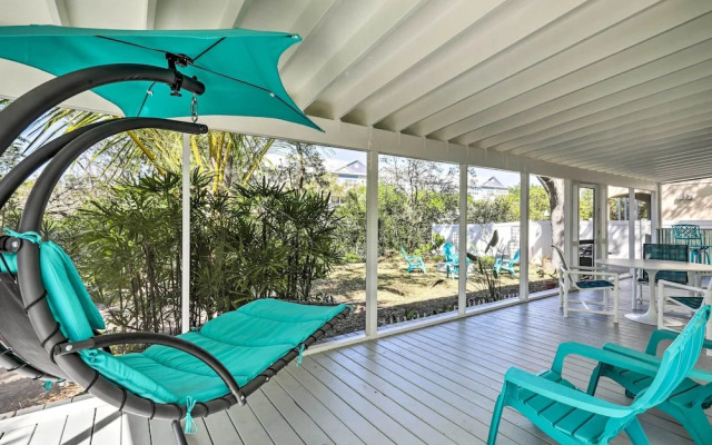 Tropical Waterfront Home: Central Location!