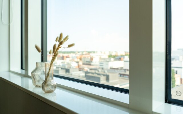 10th floor studio with a great location