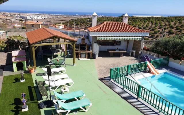 Apartment with 2 Bedrooms in El Salobre, with Wonderful Sea View, Private Pool, Enclosed Garden - 3 Km From the Beach