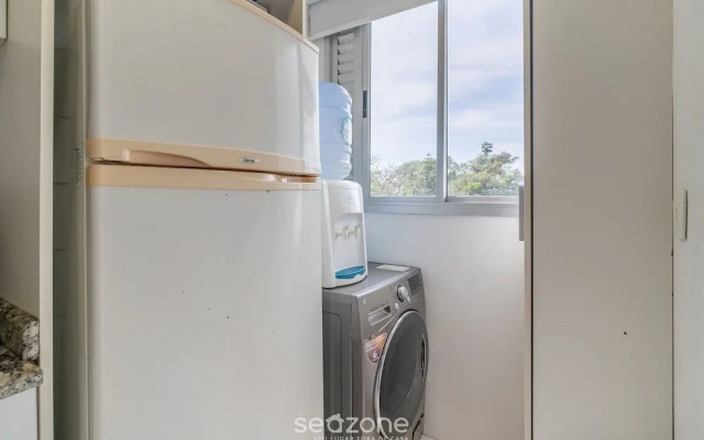 Apto 2 Qtos c/ Churrasq. a 650m da praia ESP0301