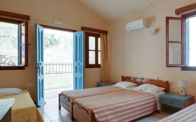 Bright Holiday Home in Symi Island With Balcony