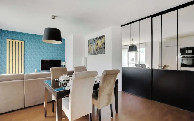 Cosy Apartment & Balcony -1br/4p- Levallois-perret