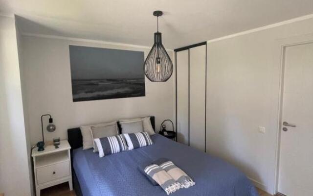 Divas Laivas apartments with a terrace