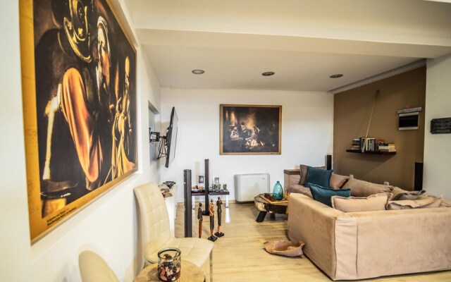 Amazing Home in Milatos with Hot Tub, Sauna & WiFi