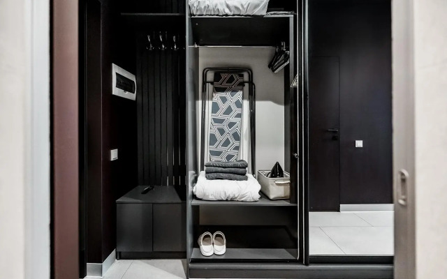 Апартаменты Sky Skolkovo 481 на улице Овражная 47А