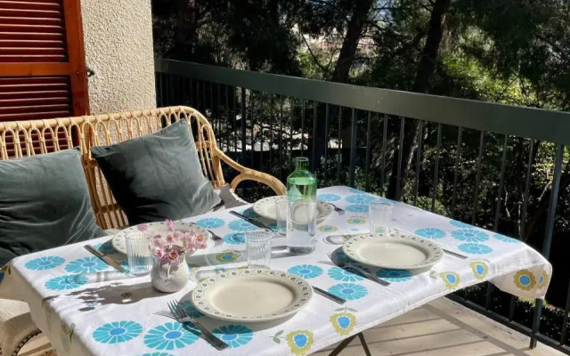 Superbe T3, terrasse, parking gratuit, vue mer