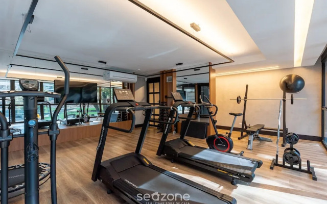 Apto cond c/ acad. 400m Mercado Municipal NFE1544