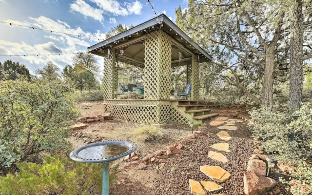 Gazebo & Fire Pit: Pet-friendly Payson Home!