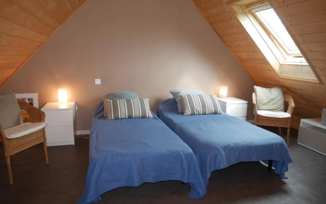 Wooden House in Brittany Near Sandy Beach