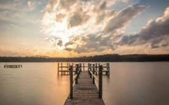Ferienhaus mit Sauna im Ferienpark Mirow