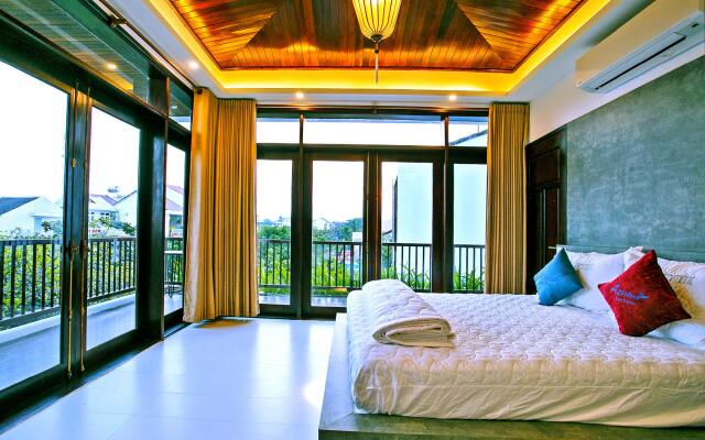 Azumi 01 bedroom balcony 2nd floor Apartment Hoian